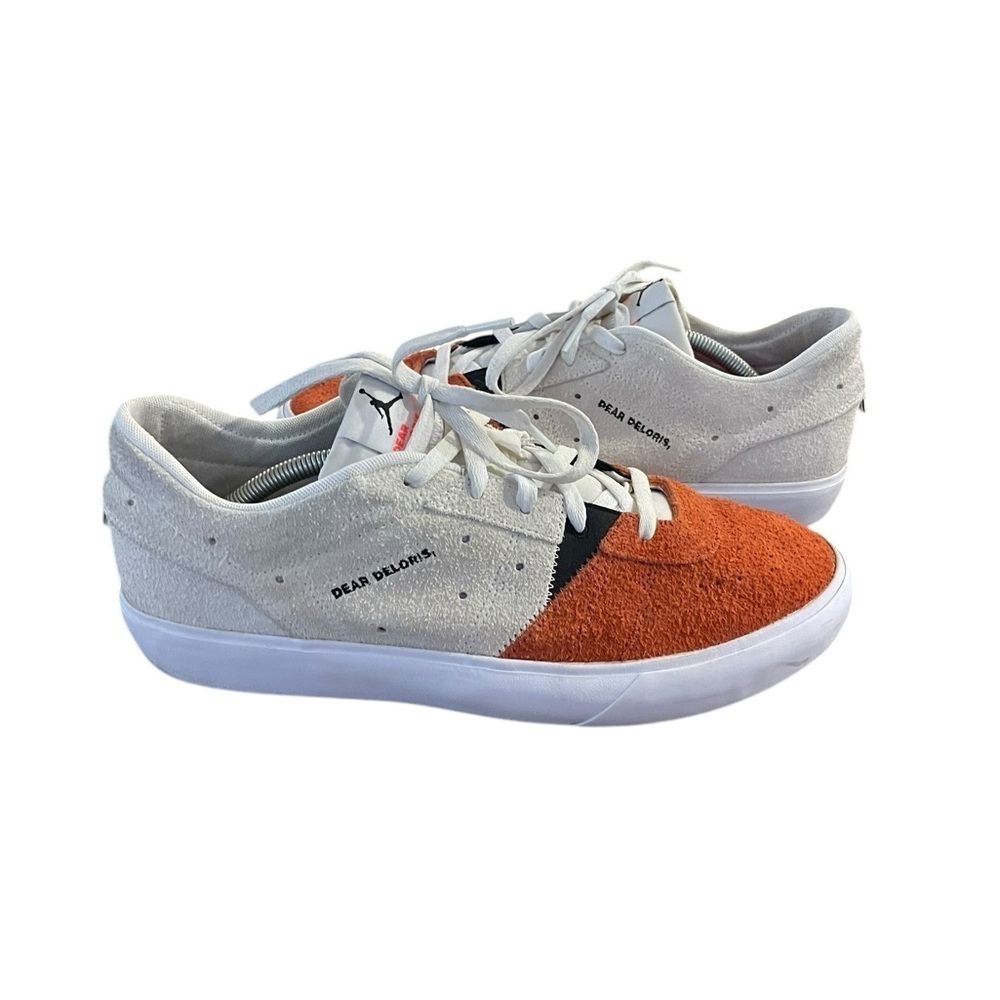 Nike Air Jordan Series .02 Dear Deloris Suede Men’s Shoes Sail/Orange 11.5